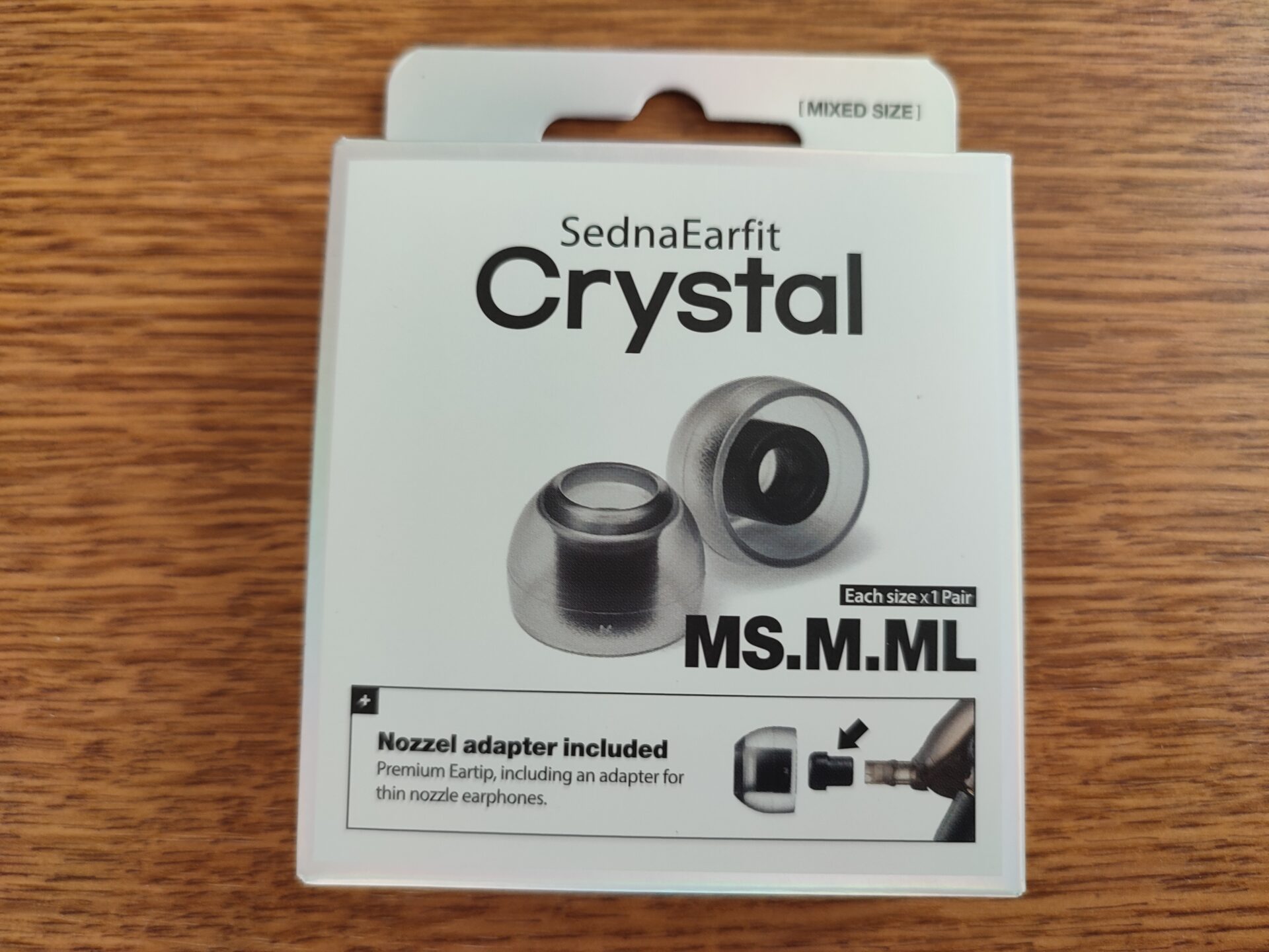 sednaearfit-crystal-standard-package