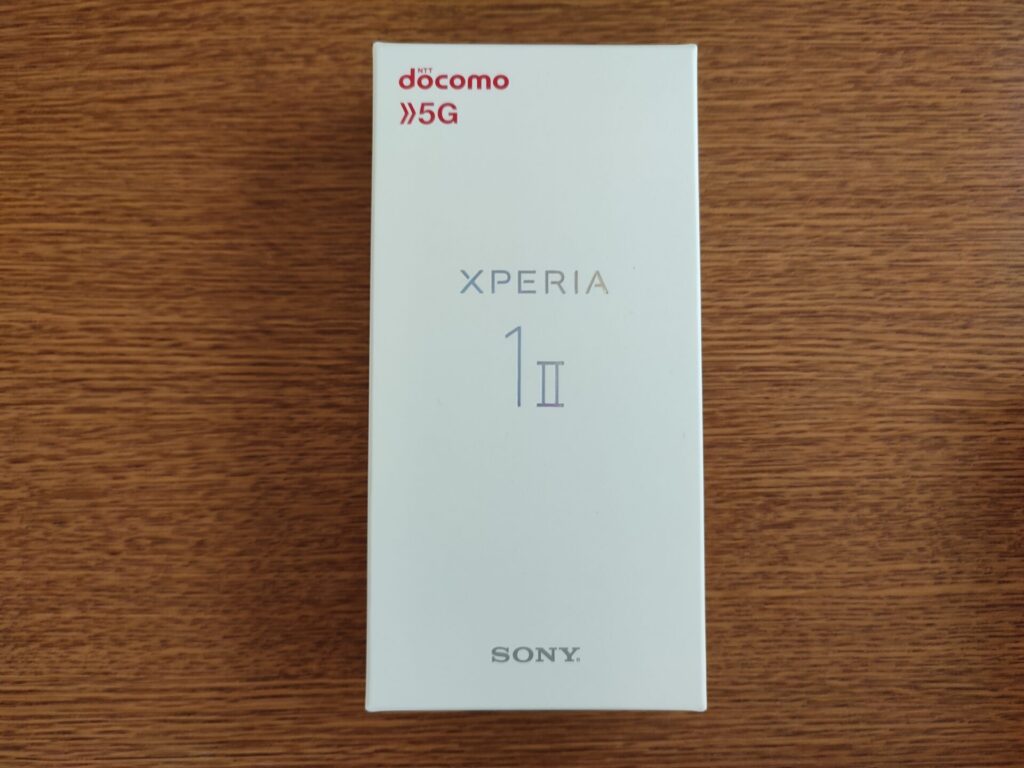 docomo-sony-xperia-1-ii-so-51a-package-top