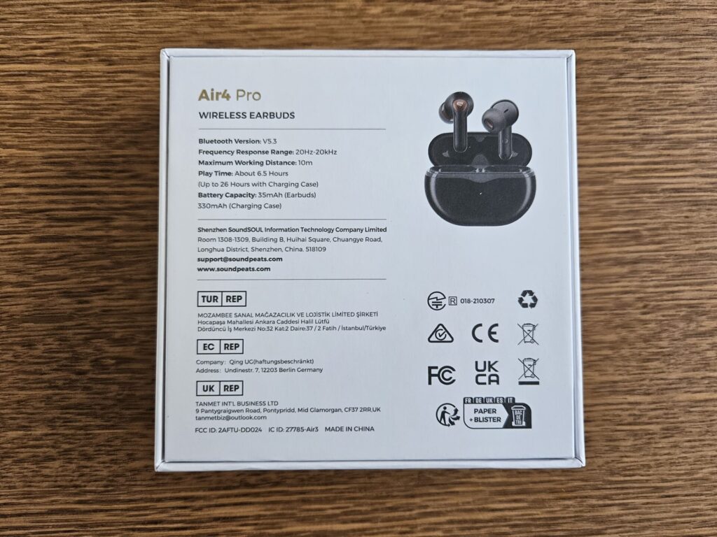 soundpeats-air4-pro-package-back