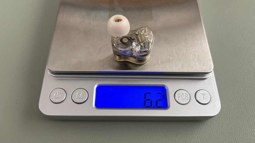 soundpeats-h3-weight