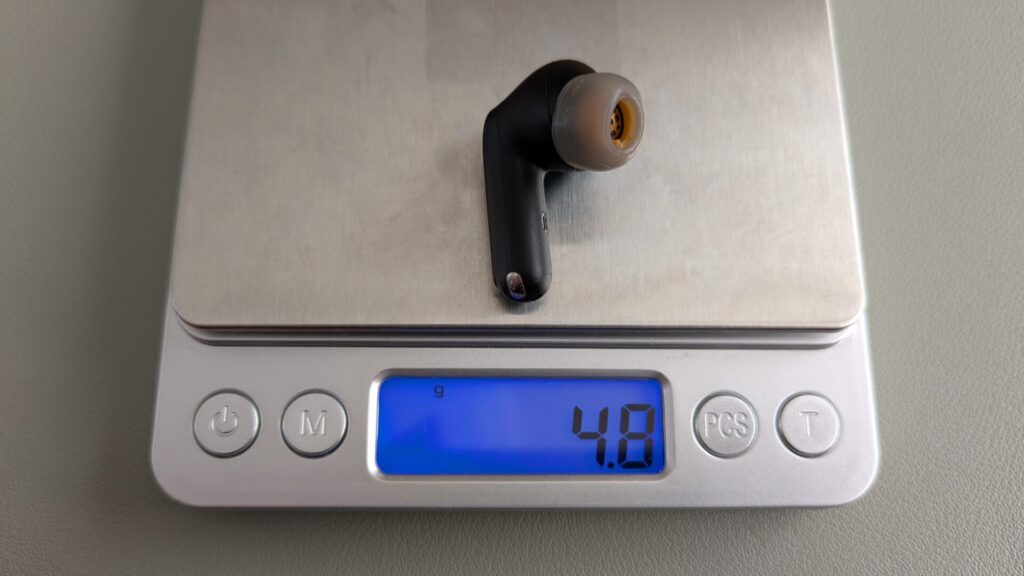 soundpeats-capsule3-pro-plus-weight