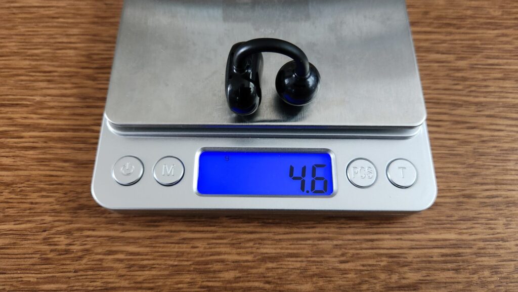 soundpeats-uu-ear-cuff-earphones-weight