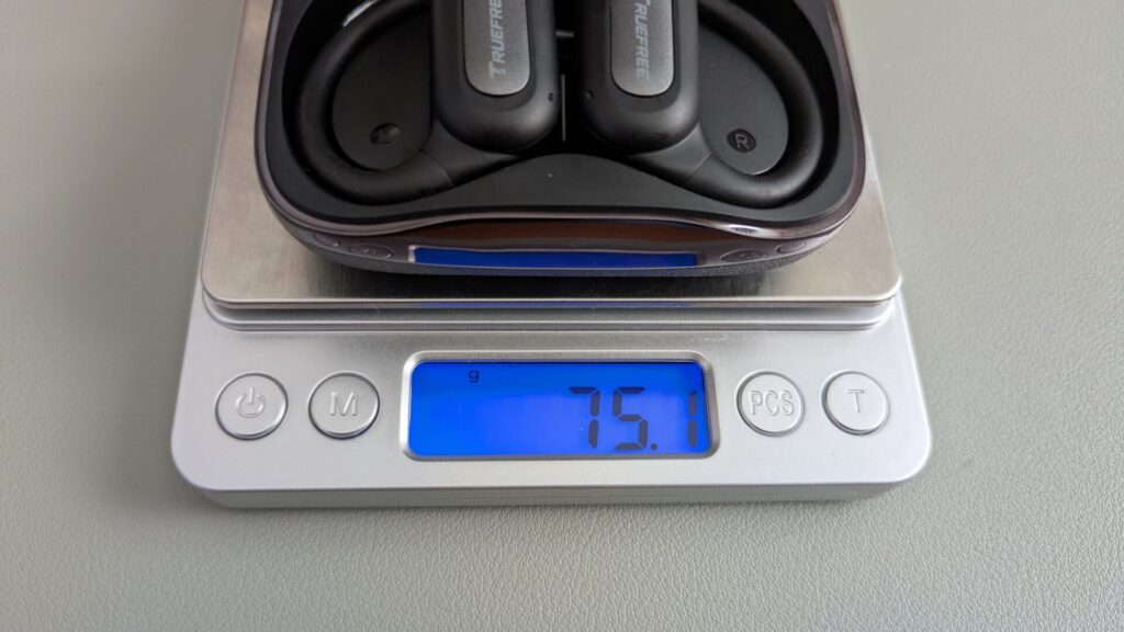truefree-earfit-ds1-with-charging-case-weight