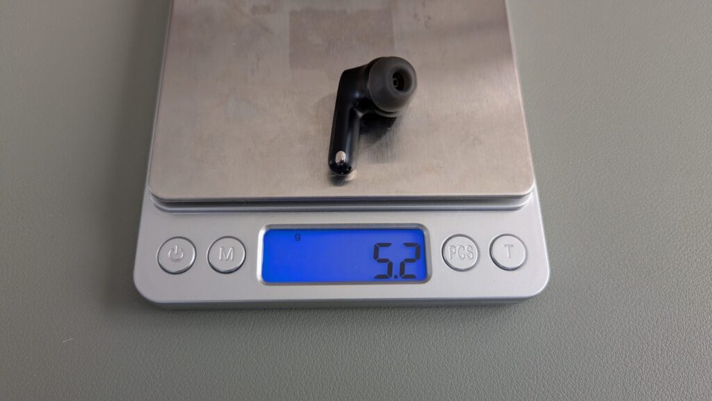 qcy-melobuds-n70-weight