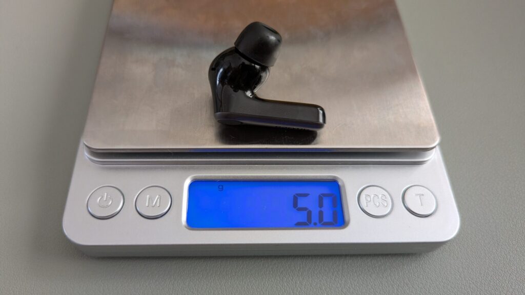 earfun-air-pro-4-plus-weight