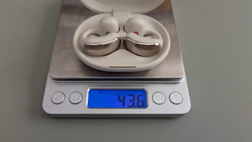 acefast-aceclip-pro-with-charging-case-weight