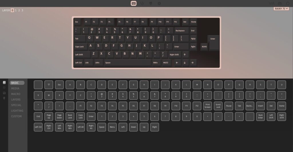 wobkey-rainy-75-pro-via