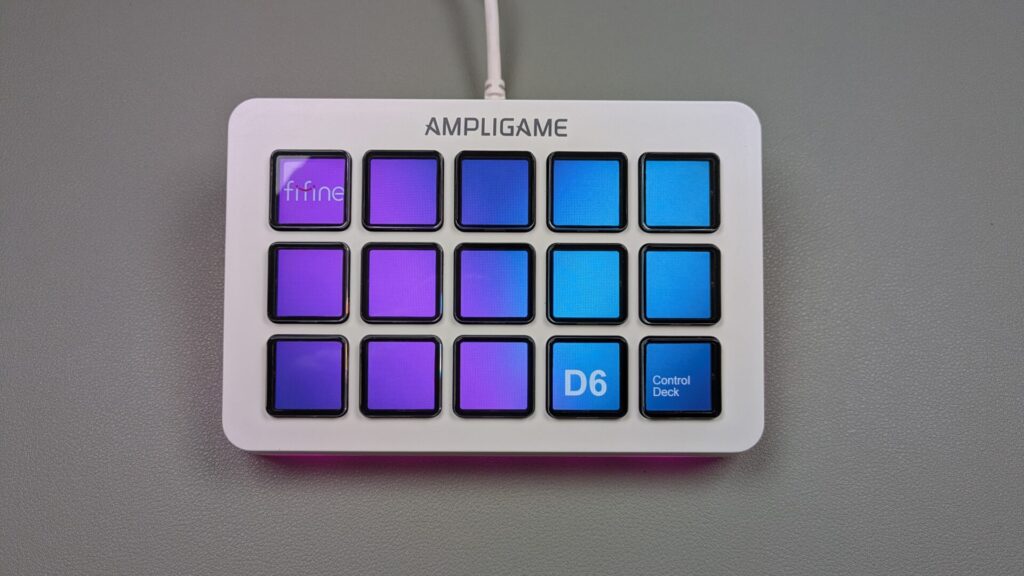 fifine-ampligame-d6-display