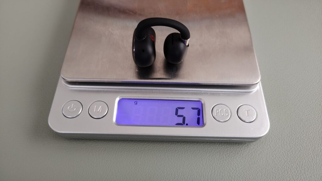 earfun-clip-2-weight