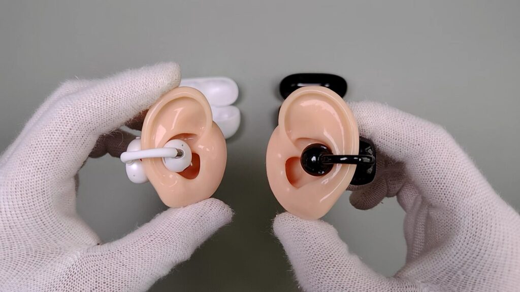 earfun-clip-2-vs-soundpeats-uu2-ear-cuff-earphones-appearance-side