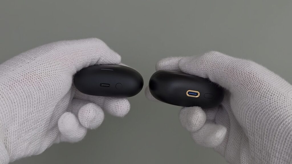 qcy-melobuds-n65-vs-soundpeats-air5-pro-plus-charging-case-bottom