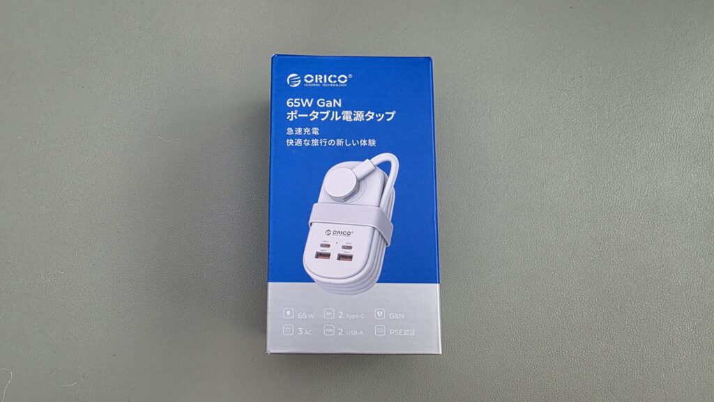 orico-65w-gan-portable-power-strip-package-front